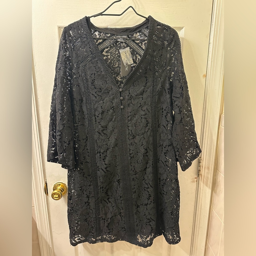 City Chic Black Dress with Tags